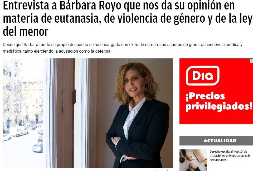 Entrevista a Barbara Royo abogada penal